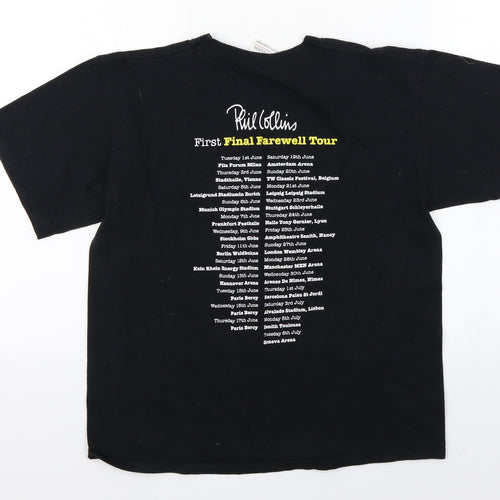 Fruit of the Loom Mens Black    T-Shirt Size S
