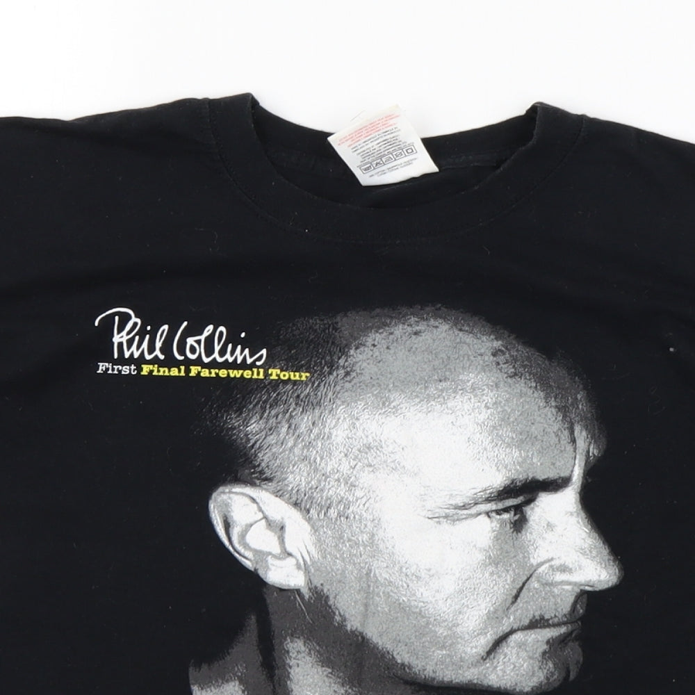 Fruit of the Loom Mens Black    T-Shirt Size S