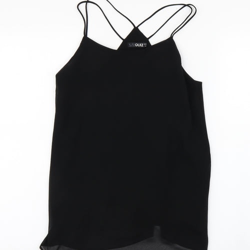 Quiz Womens Black   Basic Blouse Size 10