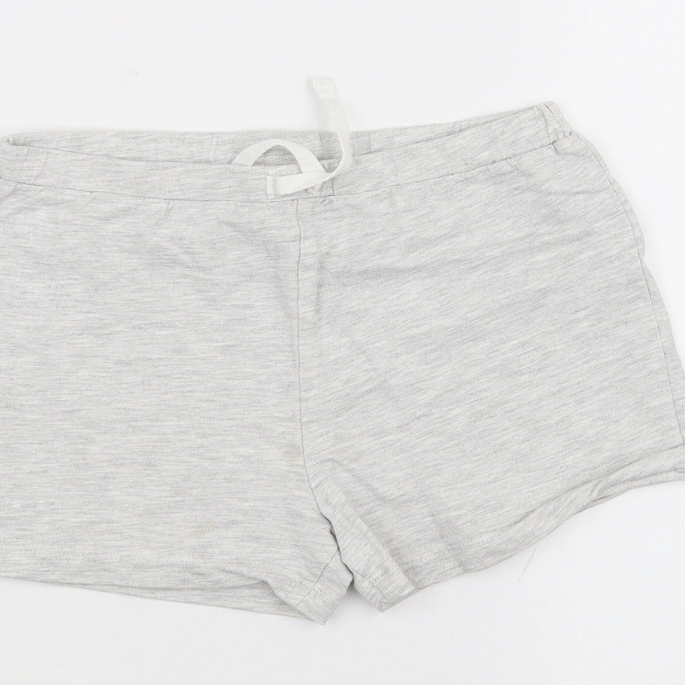 George Girls White   Sweat Shorts Size 7-8 Years