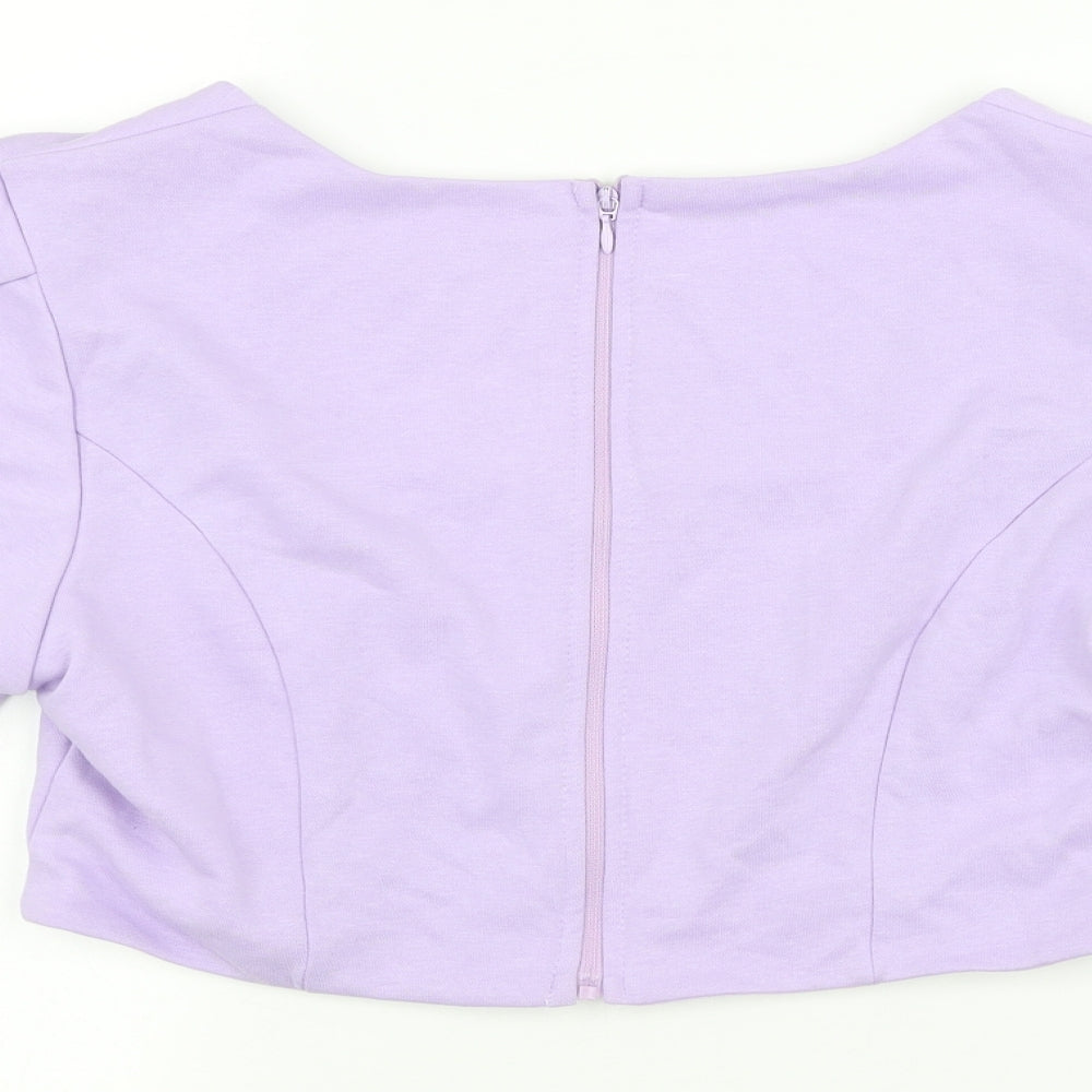 wanderdoll Womens Purple   Pullover Jumper Size 10