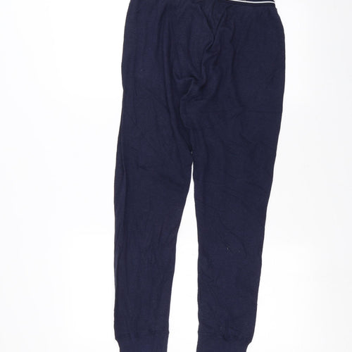St Micheal Mens Blue   Trousers  Size M L25 in