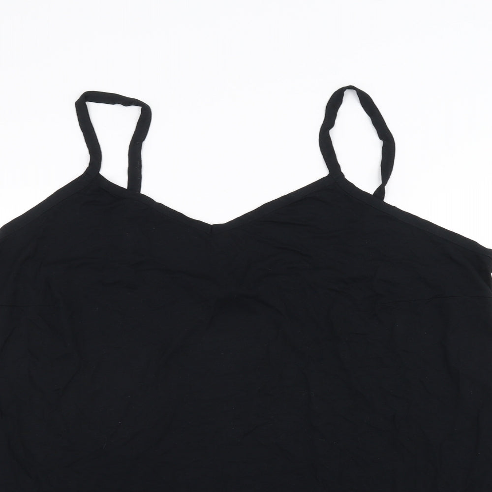 Dorothy Perkins Womens Black   Basic T-Shirt Size 22