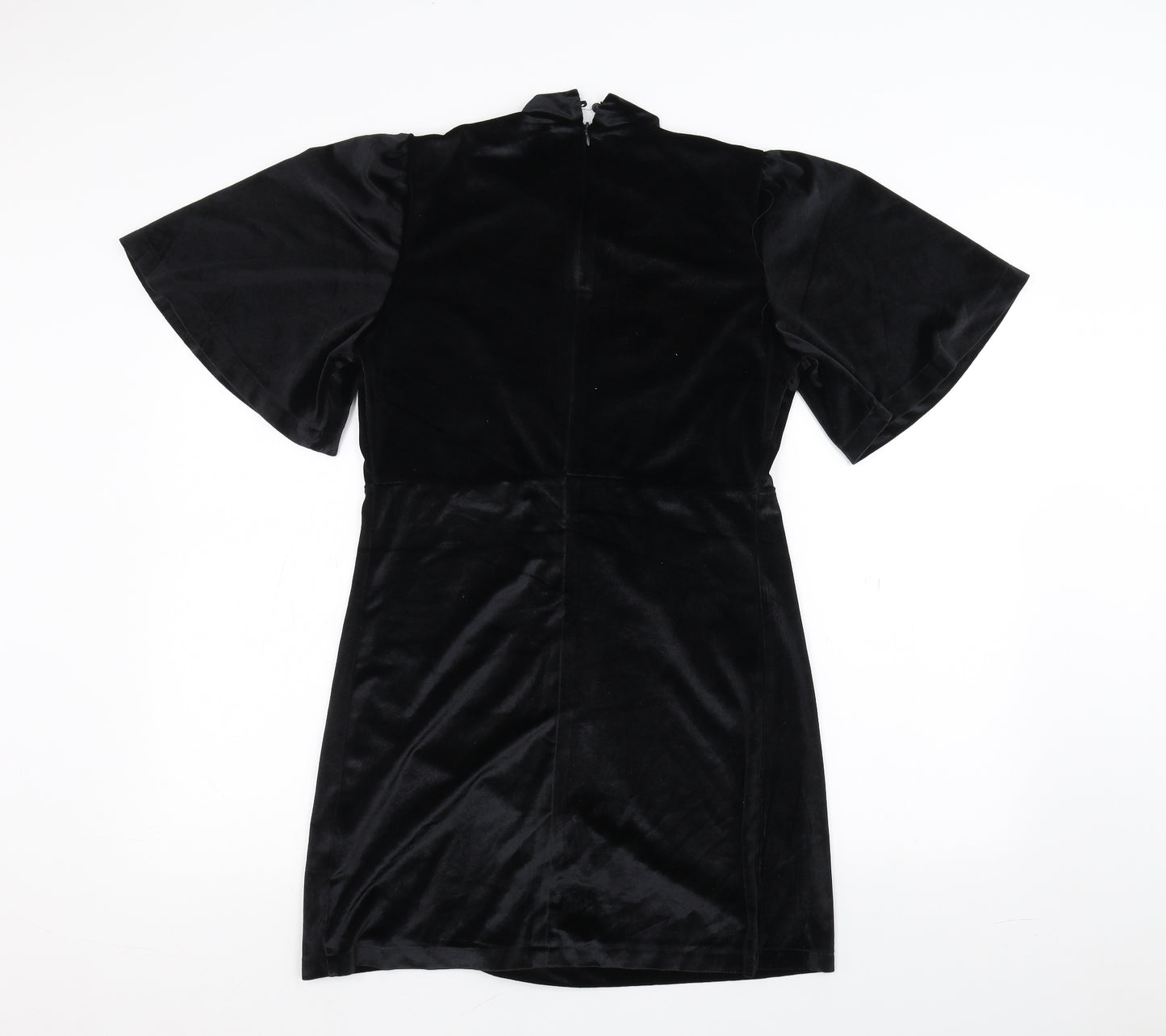 Cherry Paris Womens Black   T-Shirt Dress  Size S