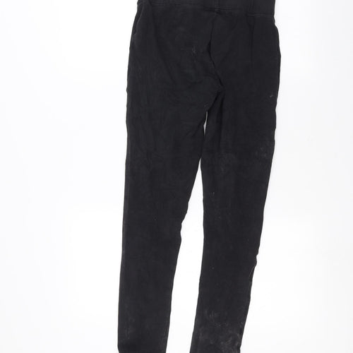 Elle Sport Womens Black   Jogger Leggings Size 12 L24 in