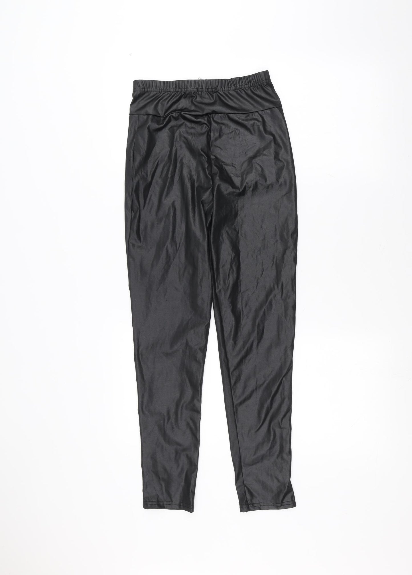 Boohoo Womens Black   Trousers  Size 6 L25 in