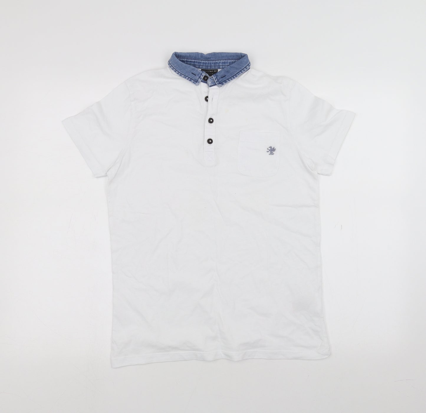 NEXT Boys White   Basic Polo Size 12 Years