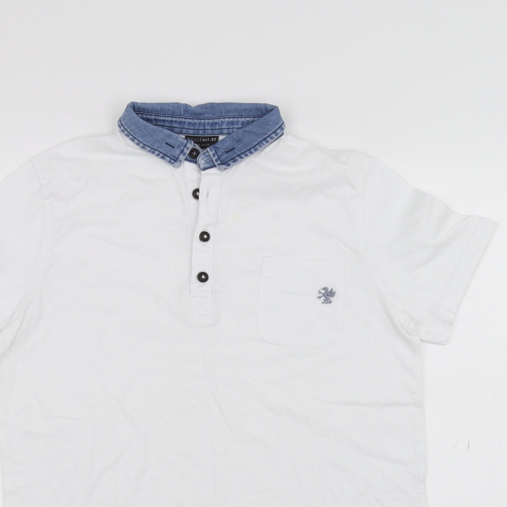 NEXT Boys White   Basic Polo Size 12 Years