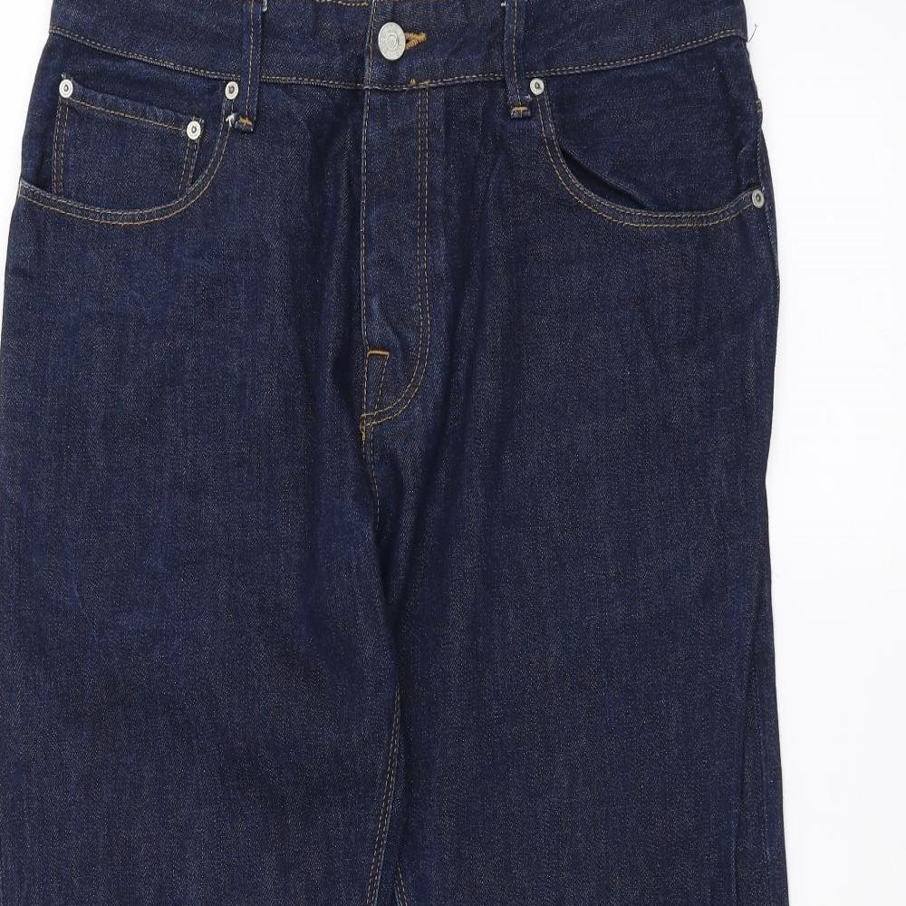 Duck and Cover Mens Blue   Straight Jeans Size 36 in L34 in