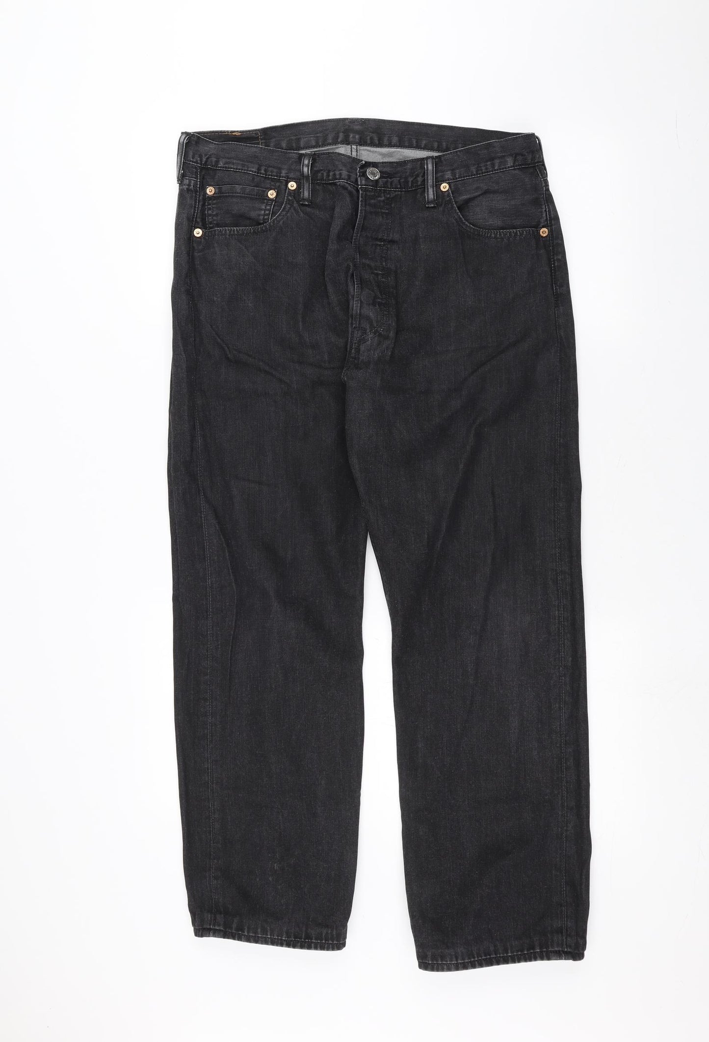 Levi's Mens Black   Straight Jeans Size 34 L28 in