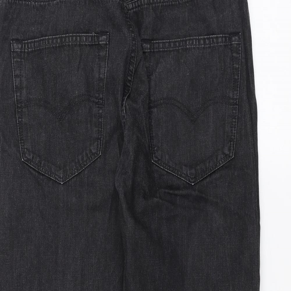 Levi's Mens Black   Straight Jeans Size 34 L28 in