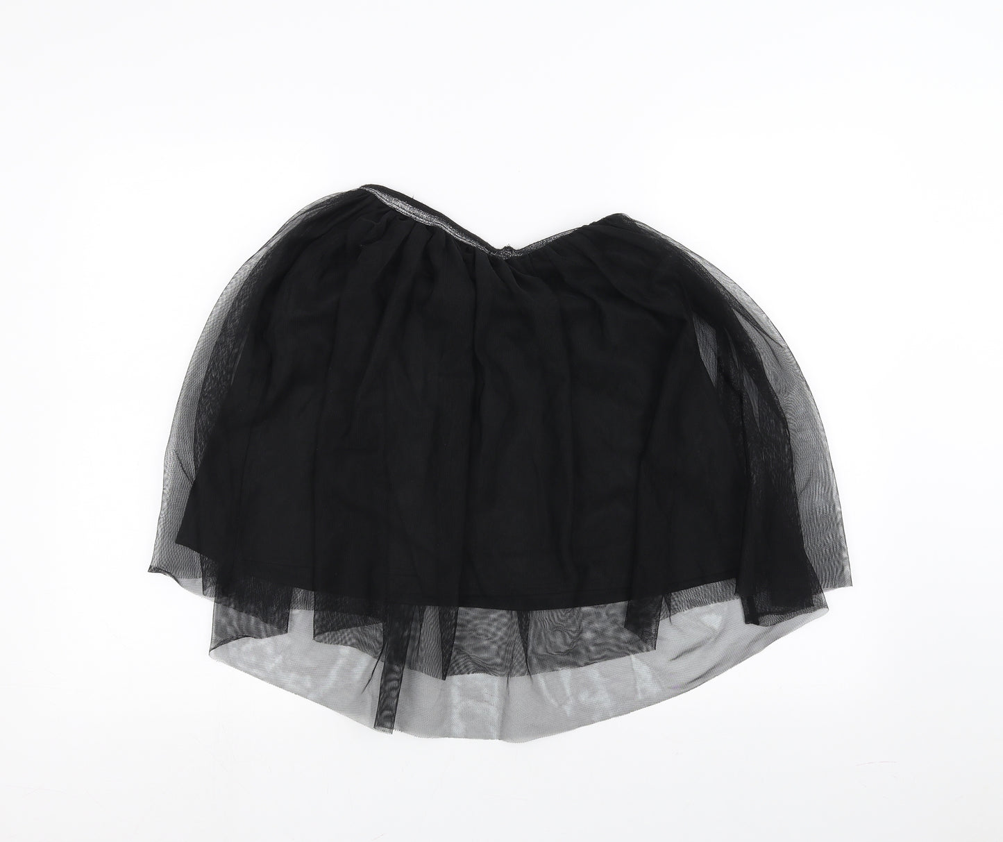 Matalan Girls Black   Flare Skirt Size 13 Years