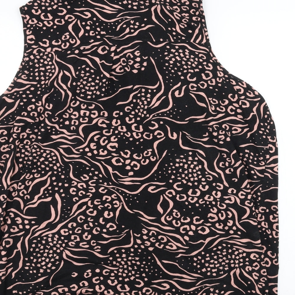 TU Womens Black   Basic Button-Up Size 20
