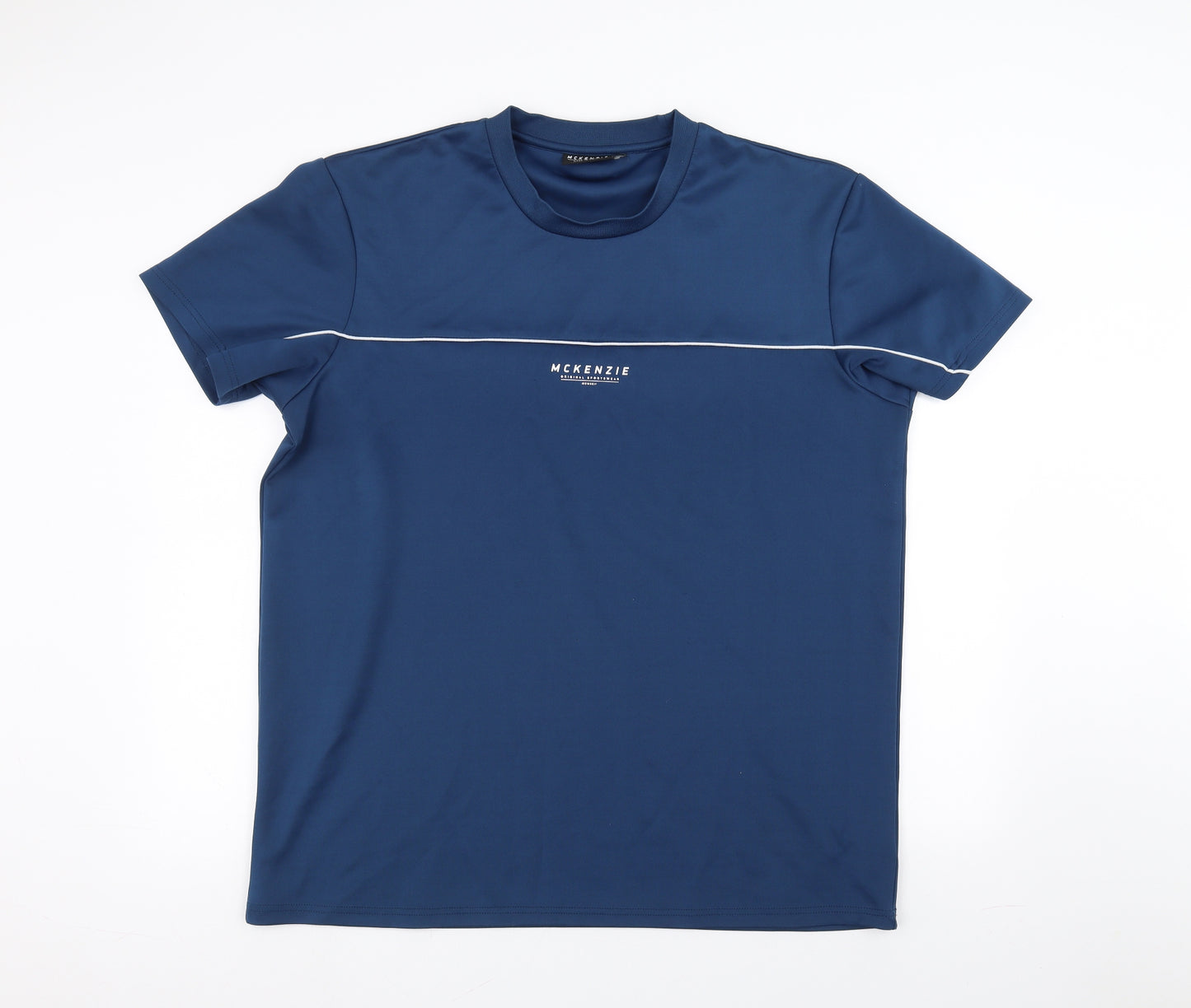 McKenzie Mens Blue    T-Shirt Size XL