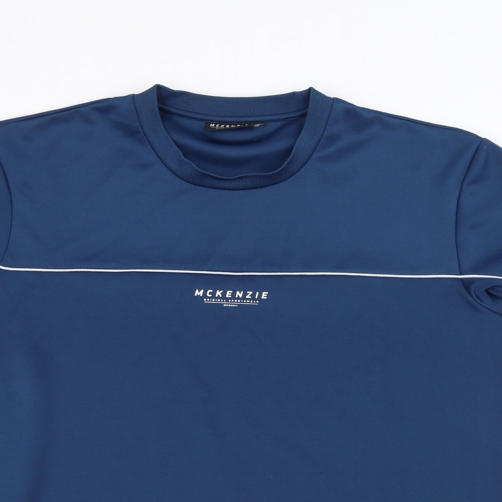 McKenzie Mens Blue    T-Shirt Size XL