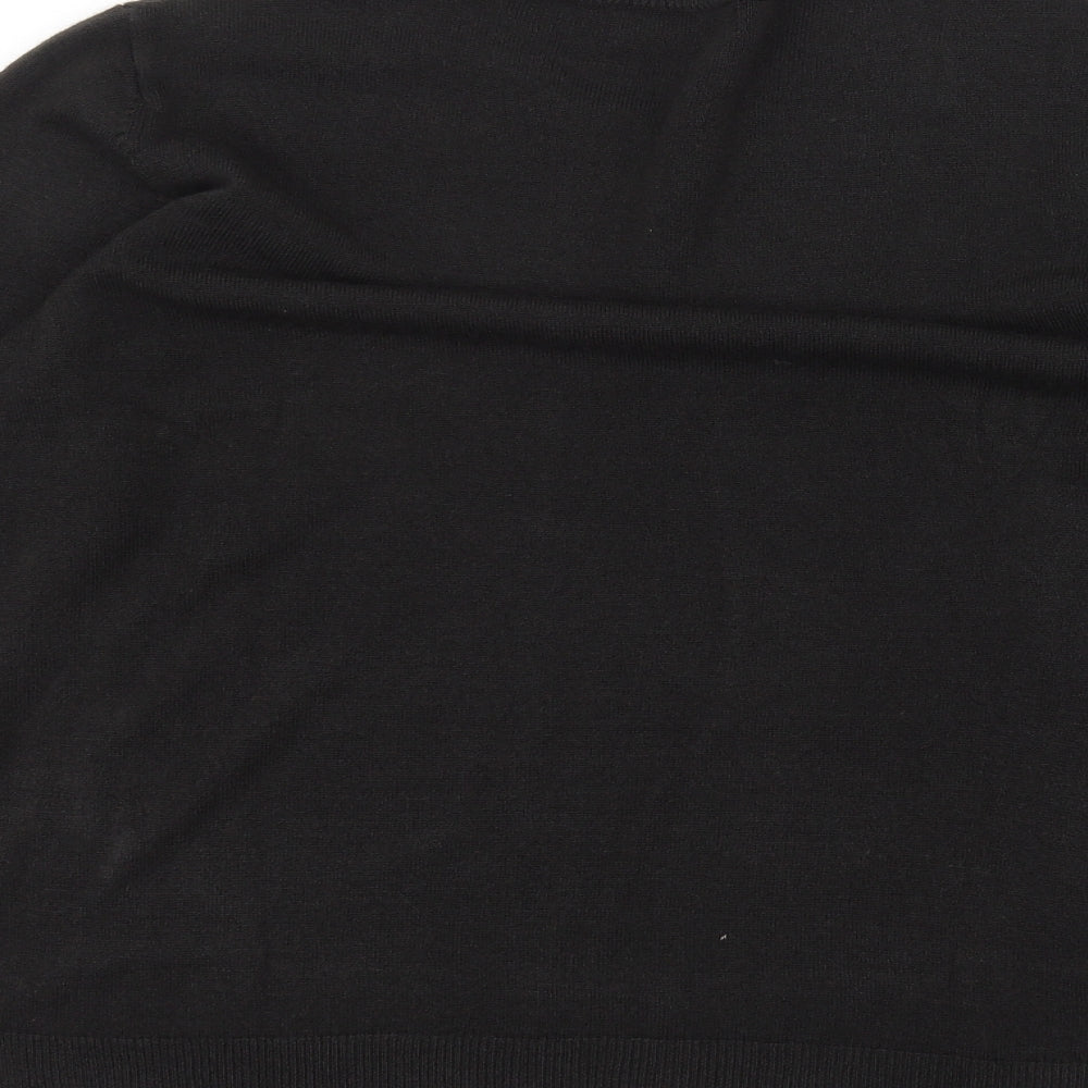 Marks and Spencer Womens Black   Pullover Jumper Size 14