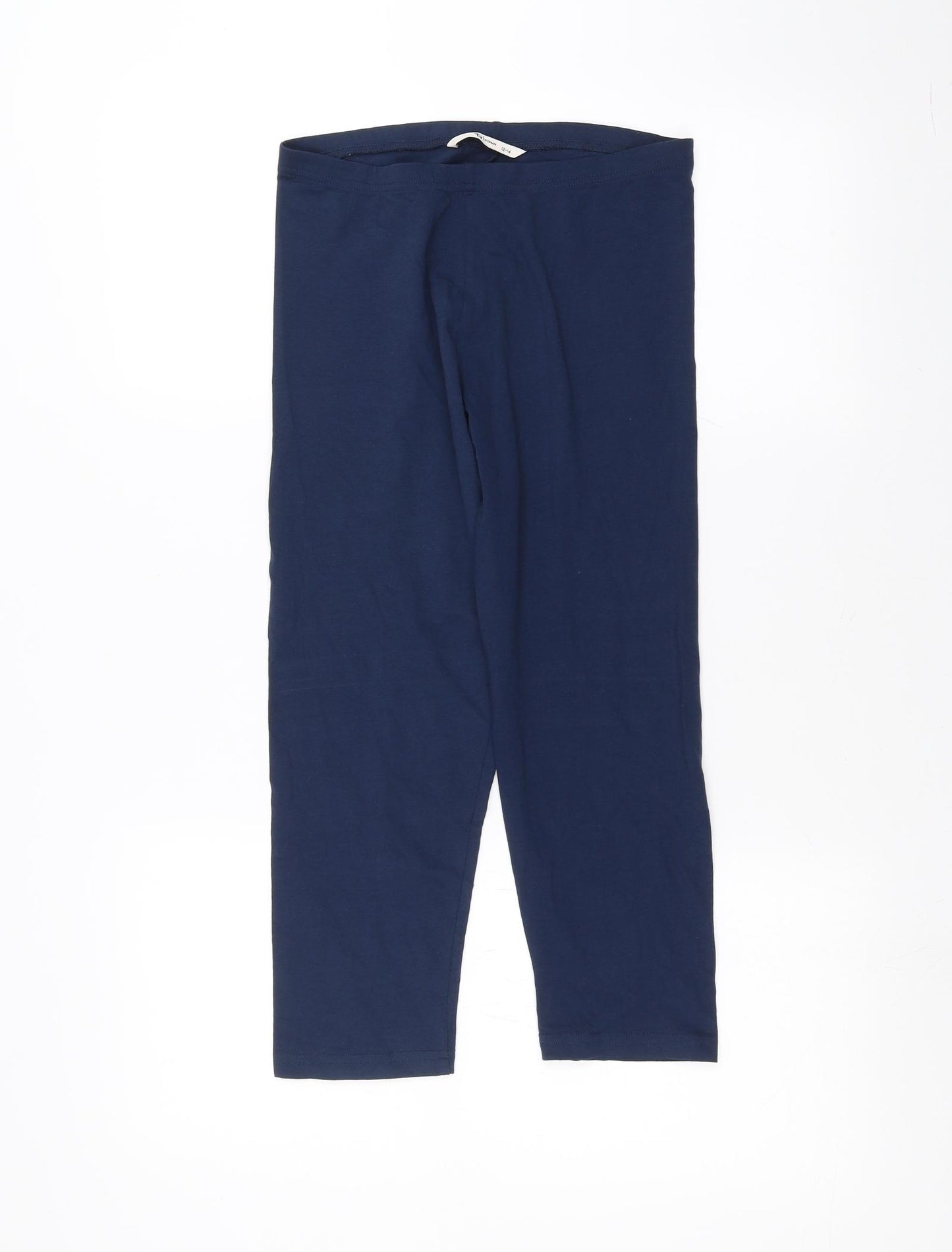 TU Womens Blue   Jogger Leggings Size 12 L20 in