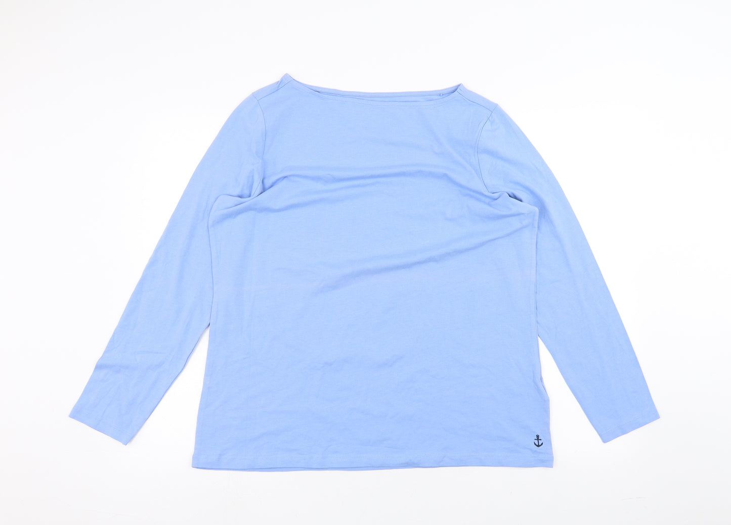 ESMARA Womens Blue   Basic T-Shirt Size XL