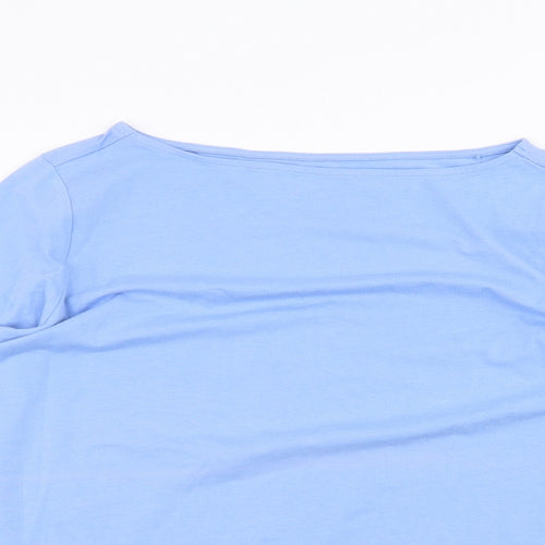 ESMARA Womens Blue   Basic T-Shirt Size XL