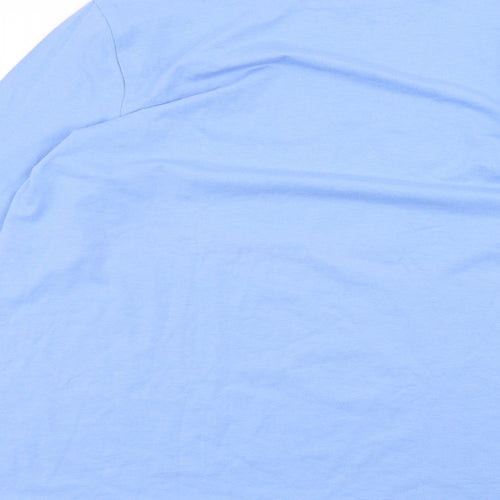 ESMARA Womens Blue   Basic T-Shirt Size XL