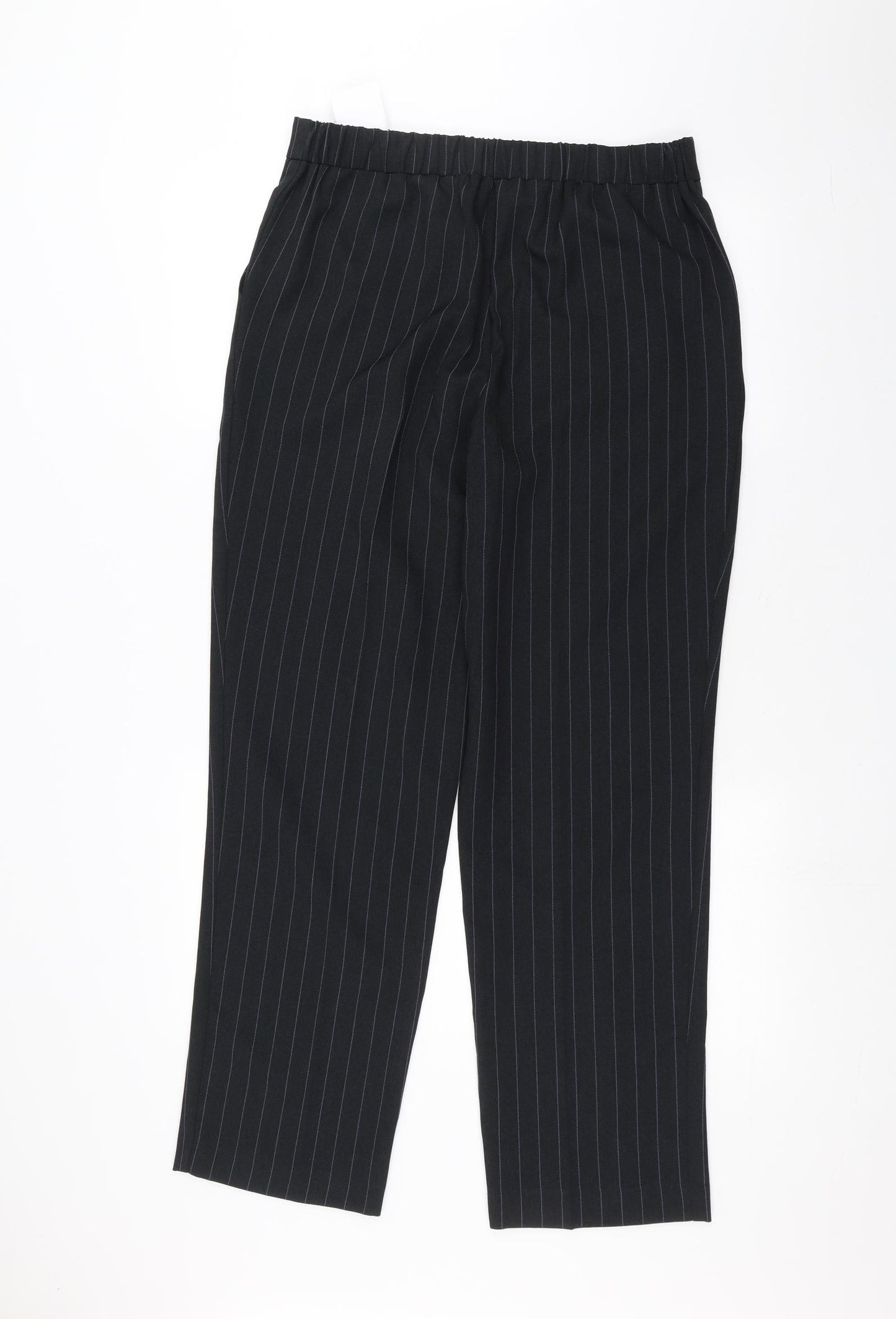 TU Womens Black   Trousers  Size 14 L28 in