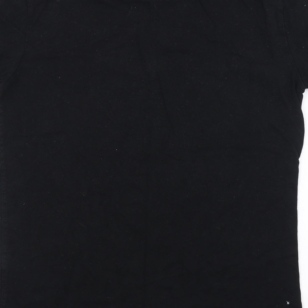 Superdry Mens Black    T-Shirt Size M
