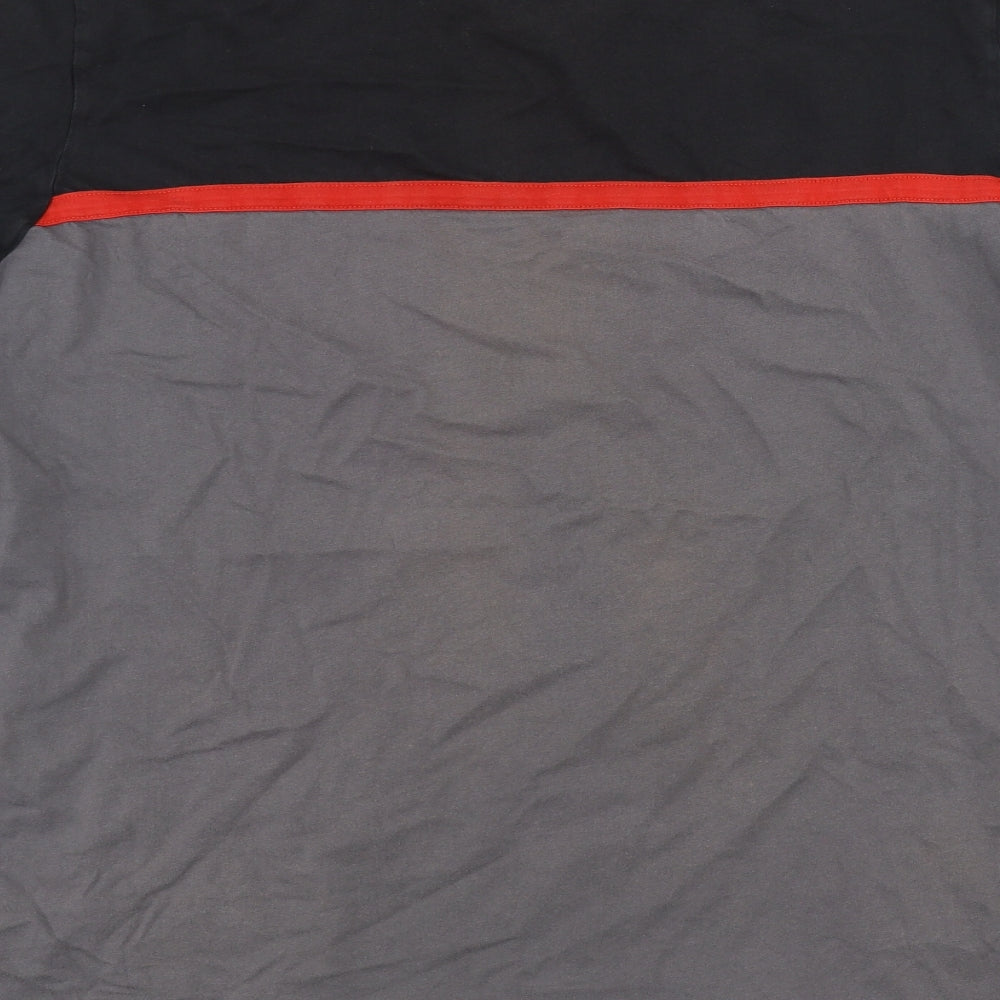 adidas Mens Black    T-Shirt Size 2XL