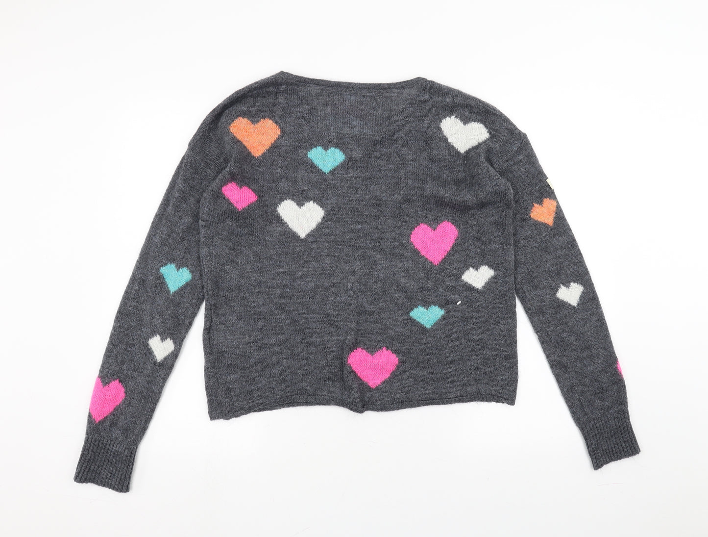 Superdry Womens Grey   Pullover Jumper Size M