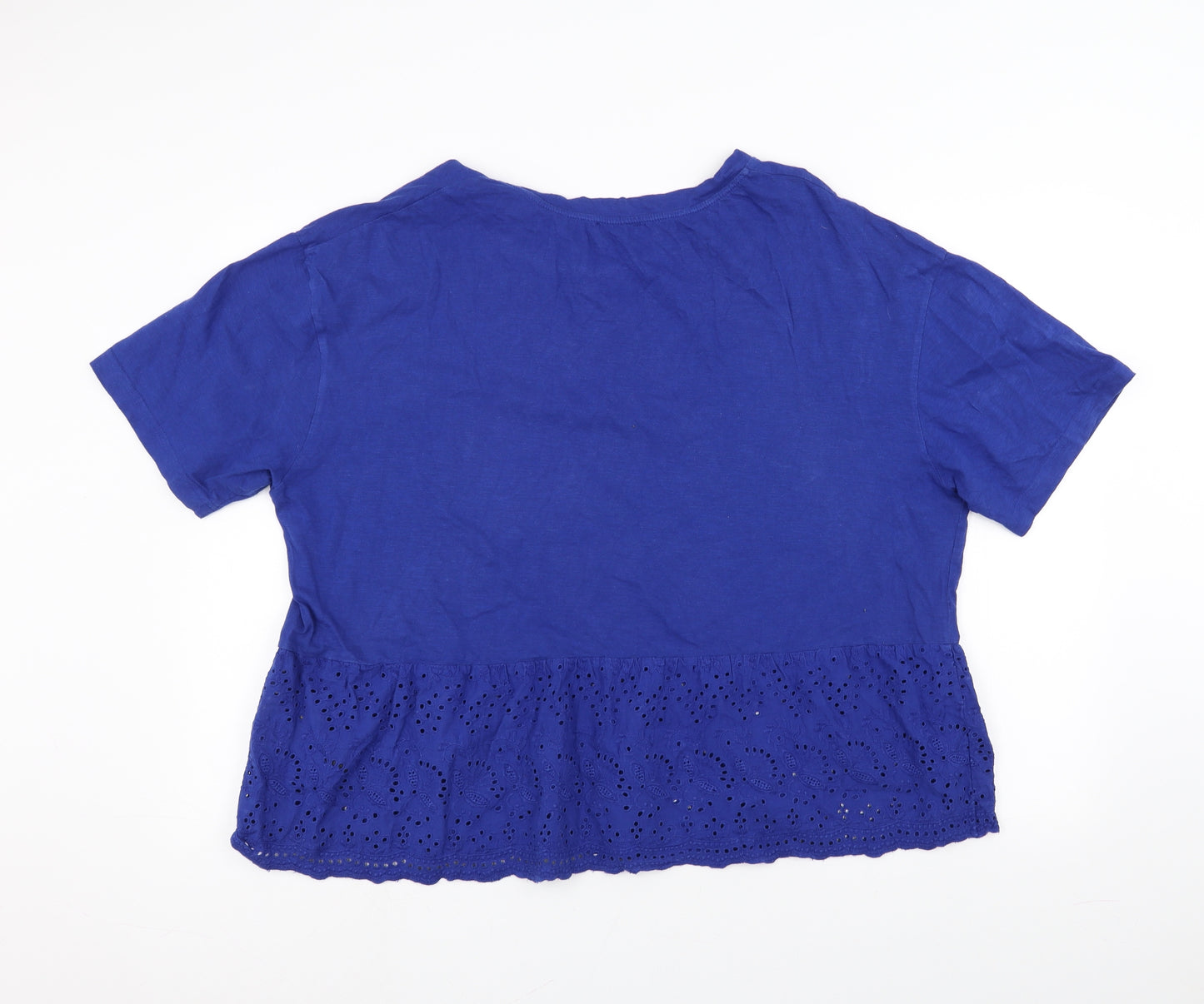 Simply Be Womens Blue   Basic T-Shirt Size 18