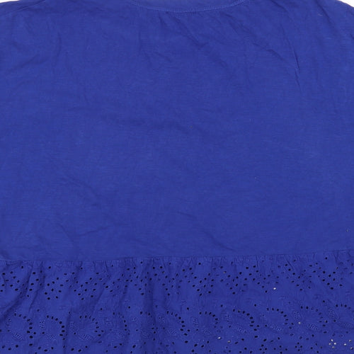 Simply Be Womens Blue   Basic T-Shirt Size 18