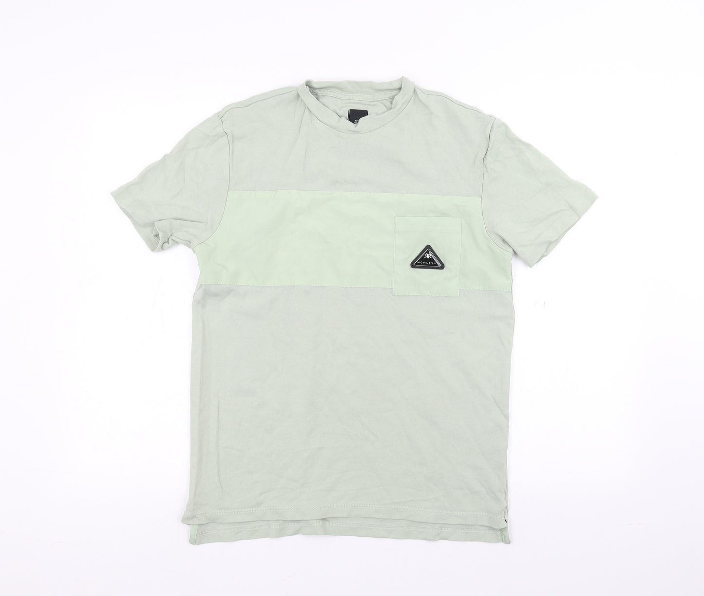 River Island Mens Green    T-Shirt Size S