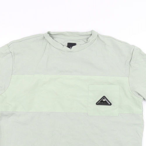 River Island Mens Green    T-Shirt Size S