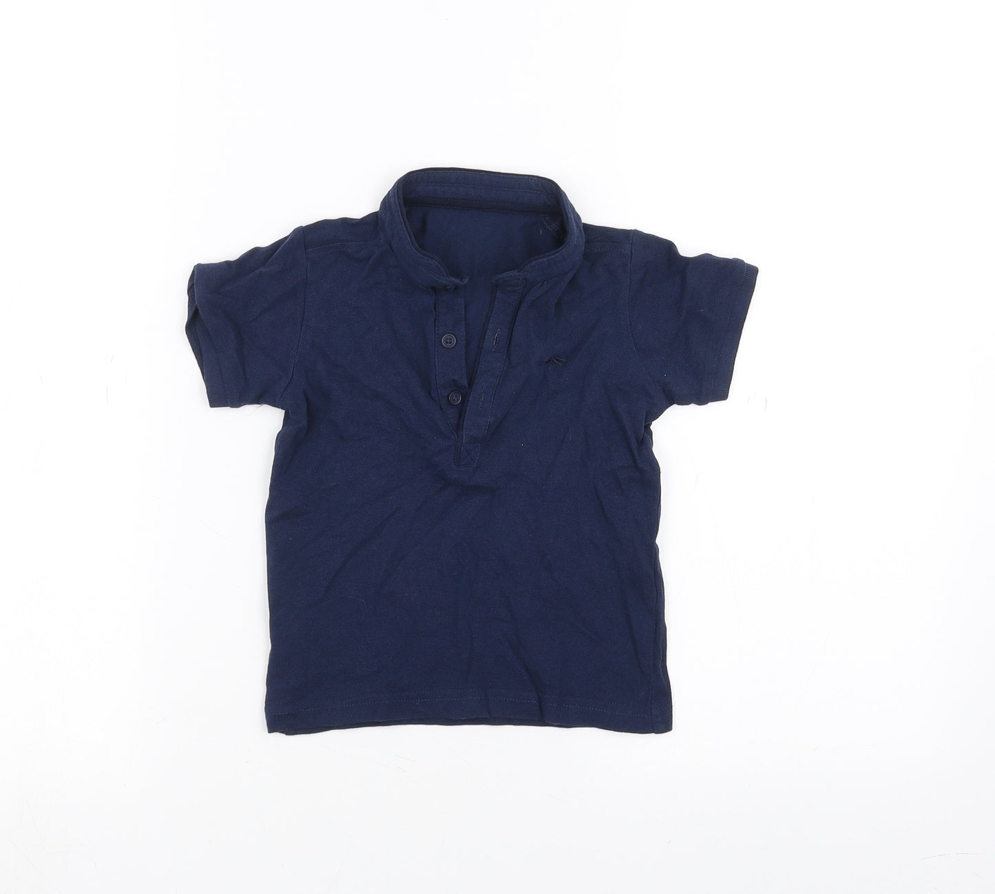 Matalan Boys Blue   Basic Polo Size 2-3 Years