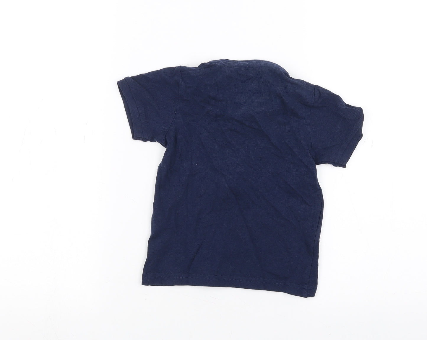 Matalan Boys Blue   Basic Polo Size 2-3 Years