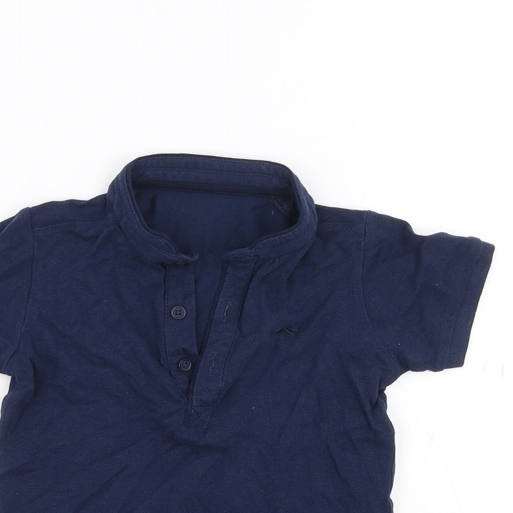 Matalan Boys Blue   Basic Polo Size 2-3 Years