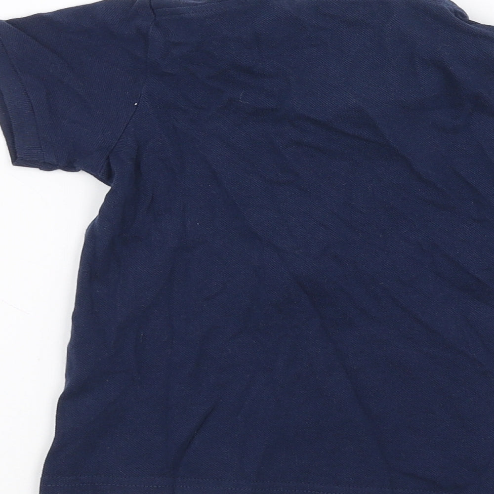 Matalan Boys Blue   Basic Polo Size 2-3 Years