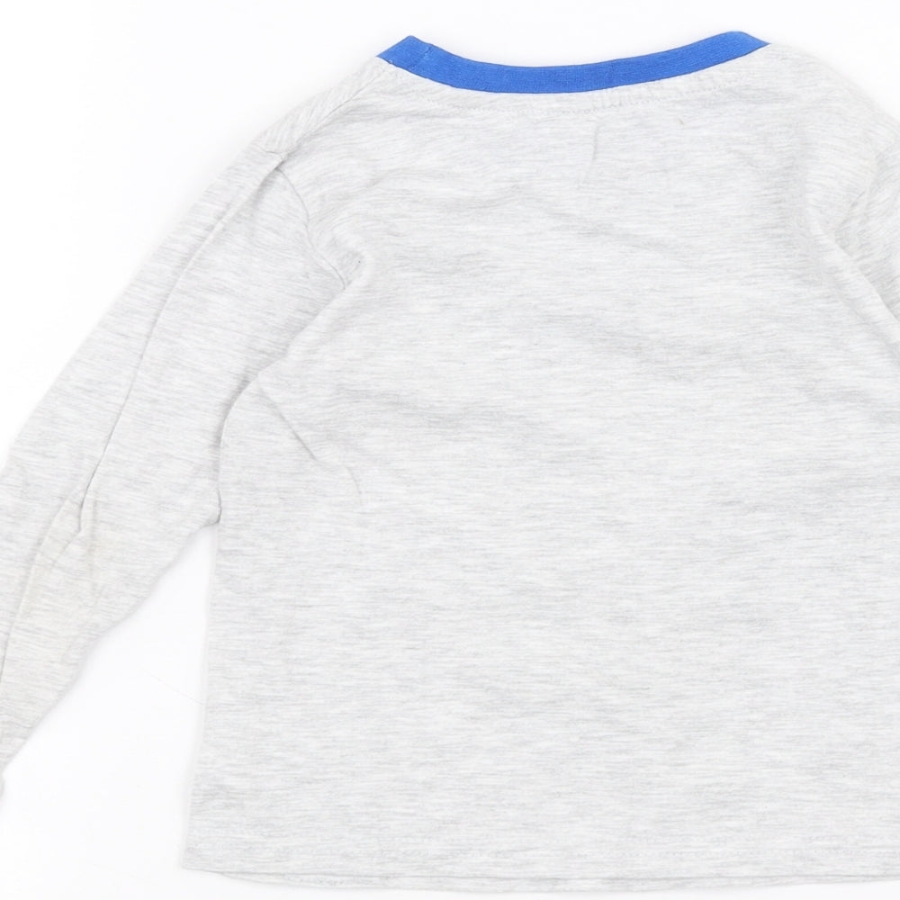 Disney Baby Grey   Basic T-Shirt Size 18-24 Months  - Disney