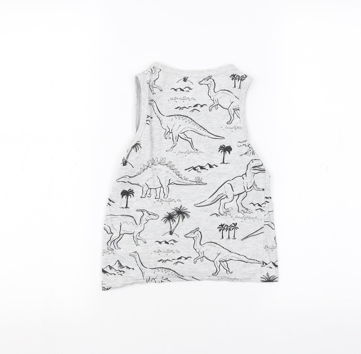 H&M Boys White   Basic Tank Size 5-6 Years