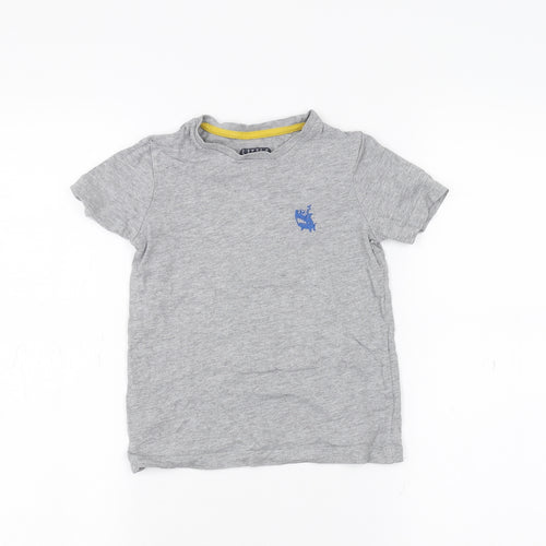 TU Girls Grey   Basic T-Shirt Size 3-4 Years