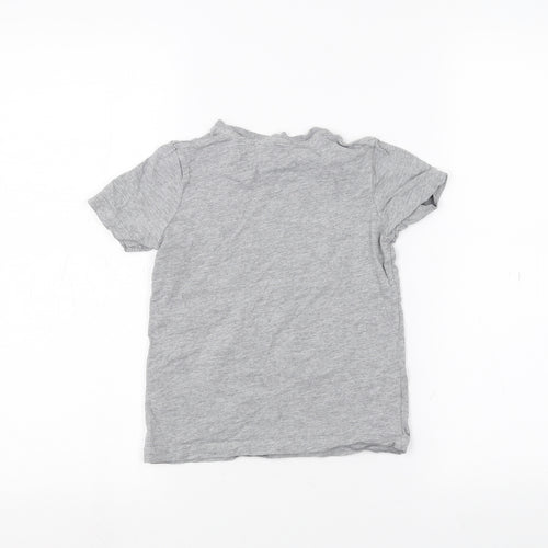 TU Girls Grey   Basic T-Shirt Size 3-4 Years