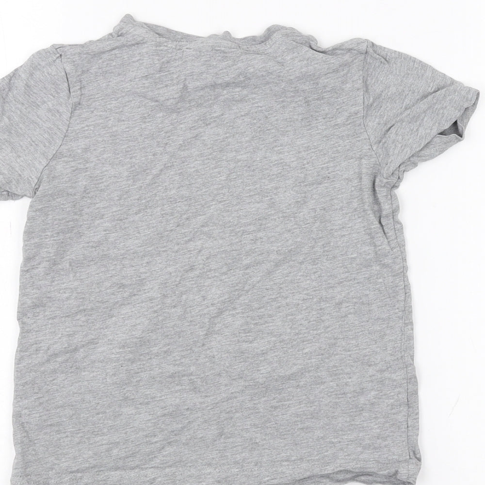 TU Girls Grey   Basic T-Shirt Size 3-4 Years