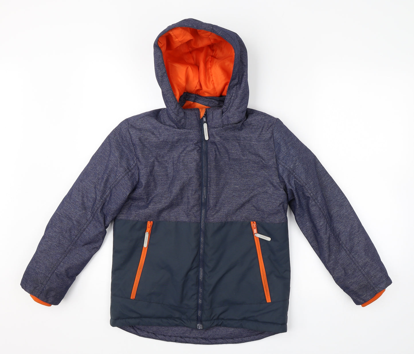 H&M Boys Blue   Rain Coat Jacket Size 8 Years