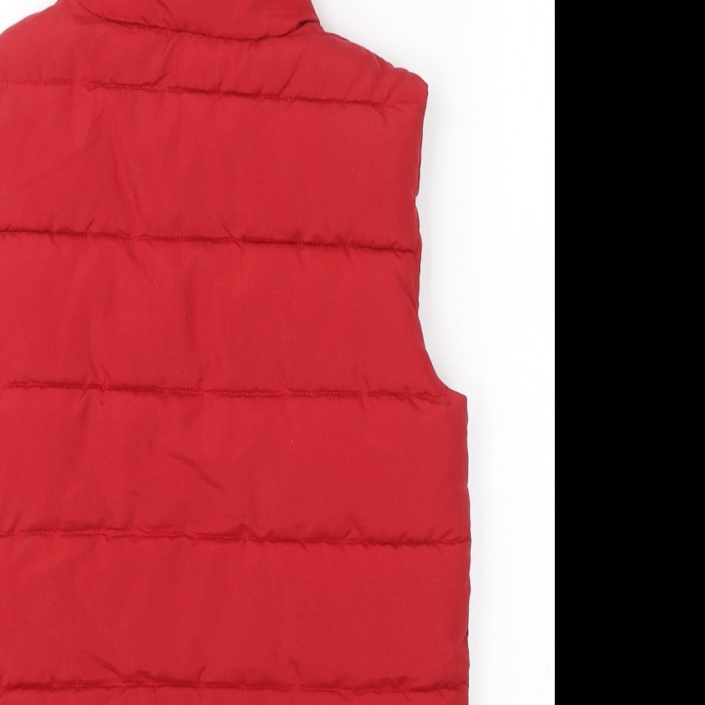 Debenhams Boys Red   Gilet Jacket Size 11-12 Years