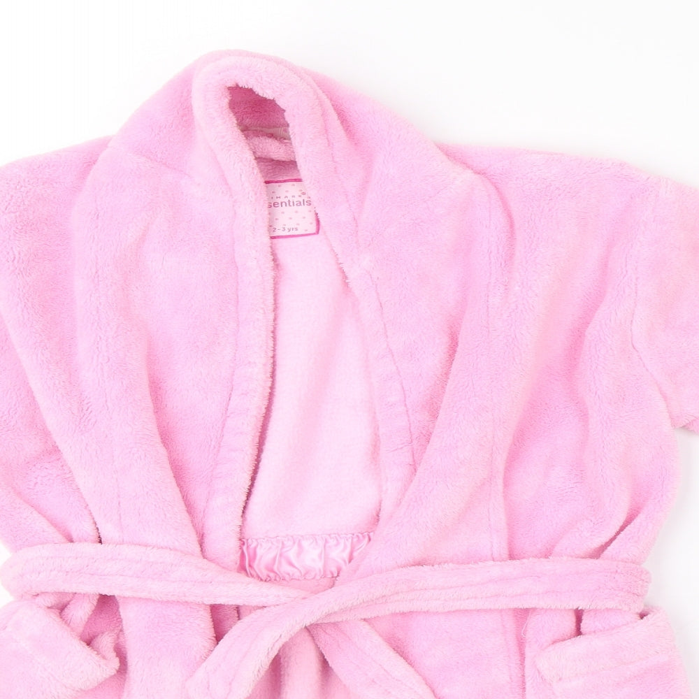 Primark Girls Pink    Robe Size 2-3 Years