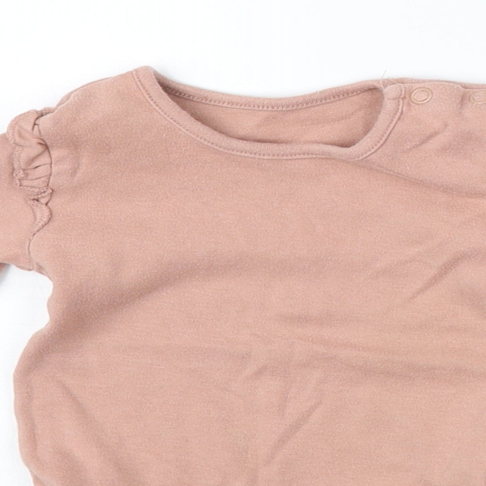 George Baby Pink   Romper One-Piece Size 9-12 Months