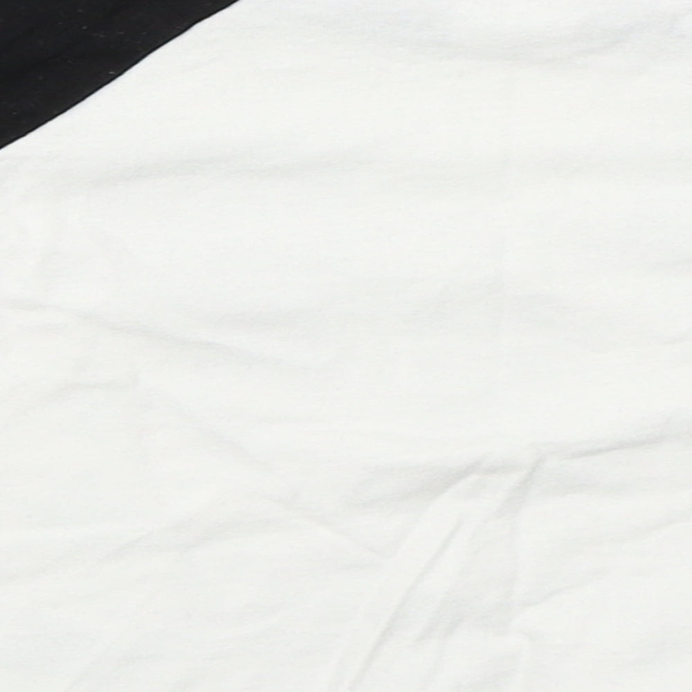 H&M Baby White   Basic T-Shirt Size 0-3 Months  - Disney Mickey Mouse