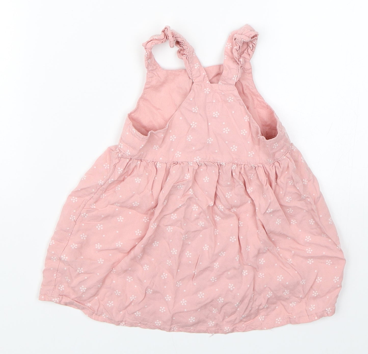F&F Girls Pink Floral  A-Line  Size 9-12 Months