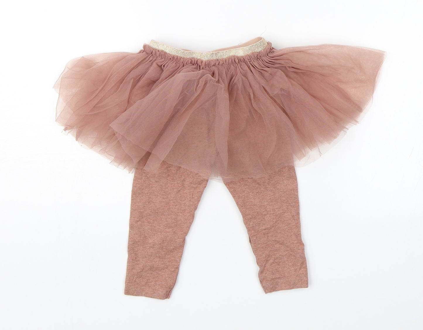 NEXT Girls Pink    Leggings Size 12-18 Months