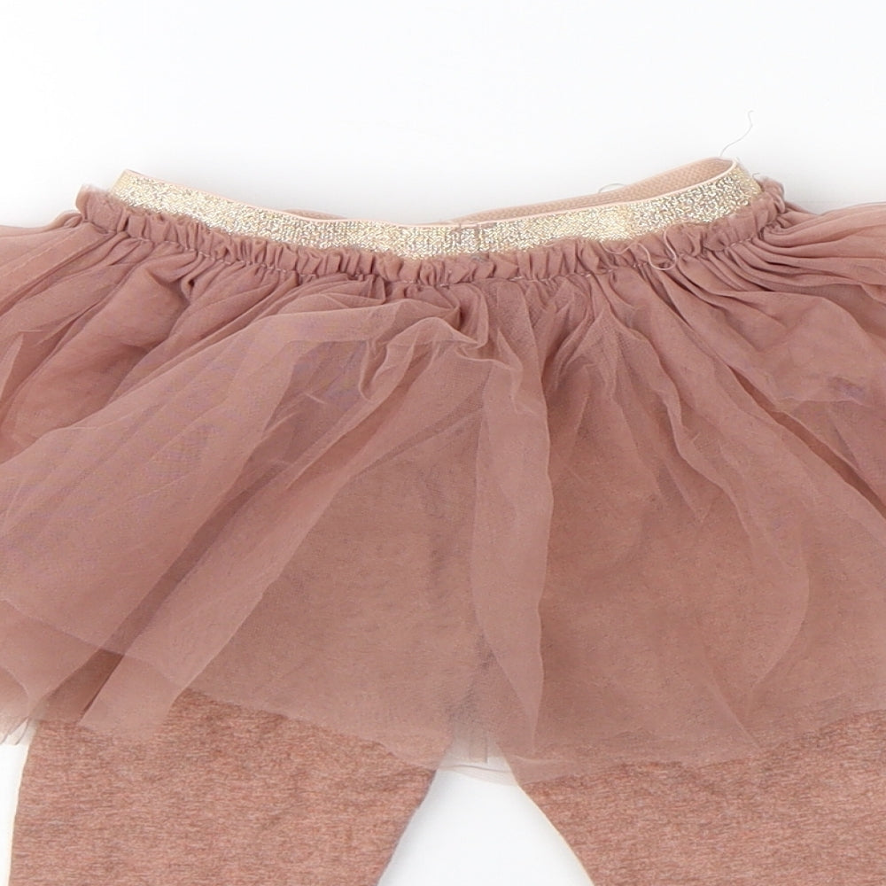 NEXT Girls Pink    Leggings Size 12-18 Months