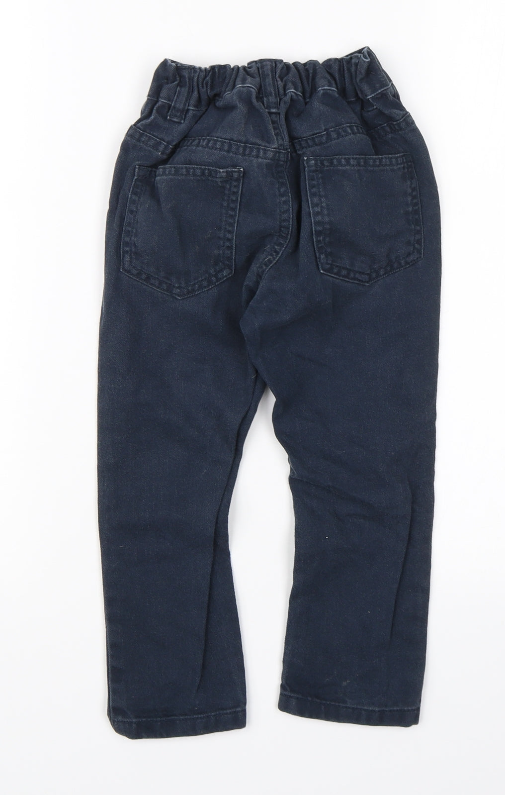 George Boys Blue  Denim Straight Jeans Size 3-4 Years